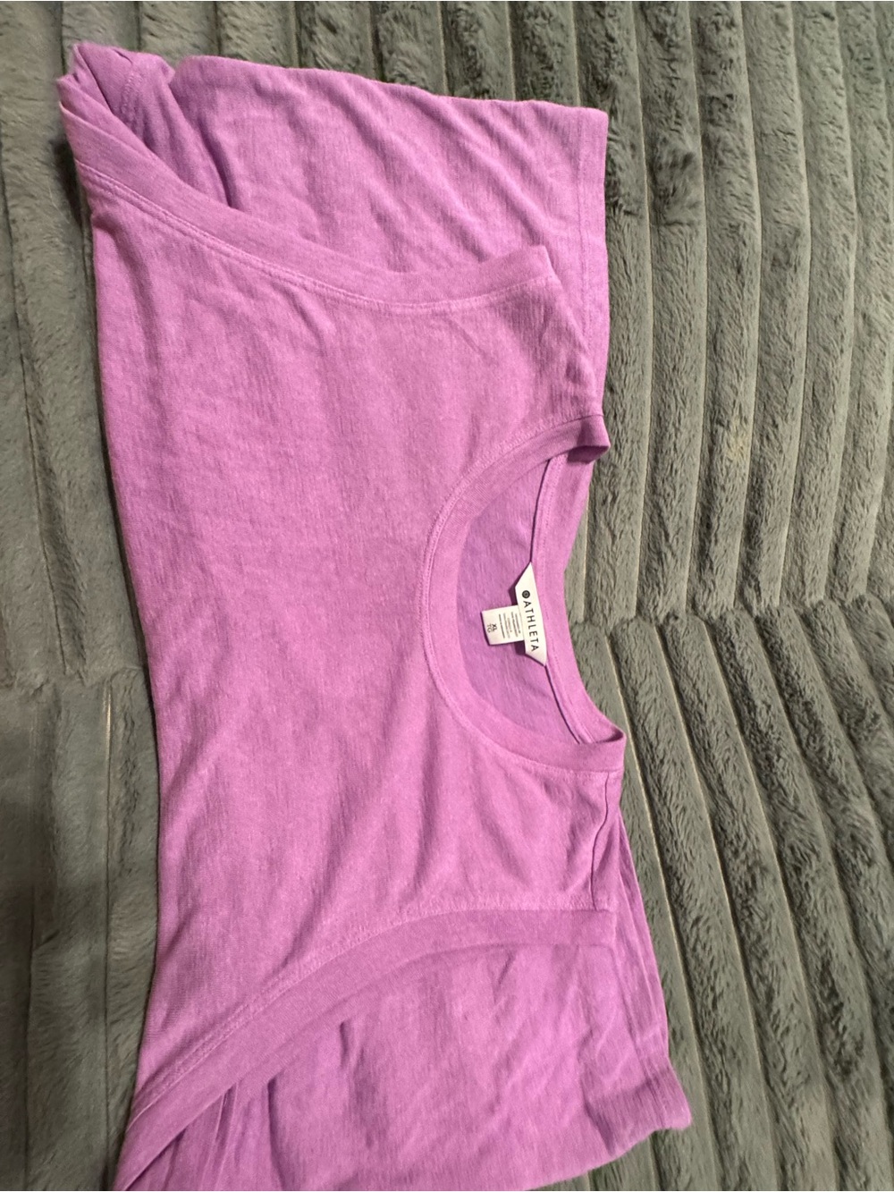 Athleta Pink Crewneck Short Sleeve Tee